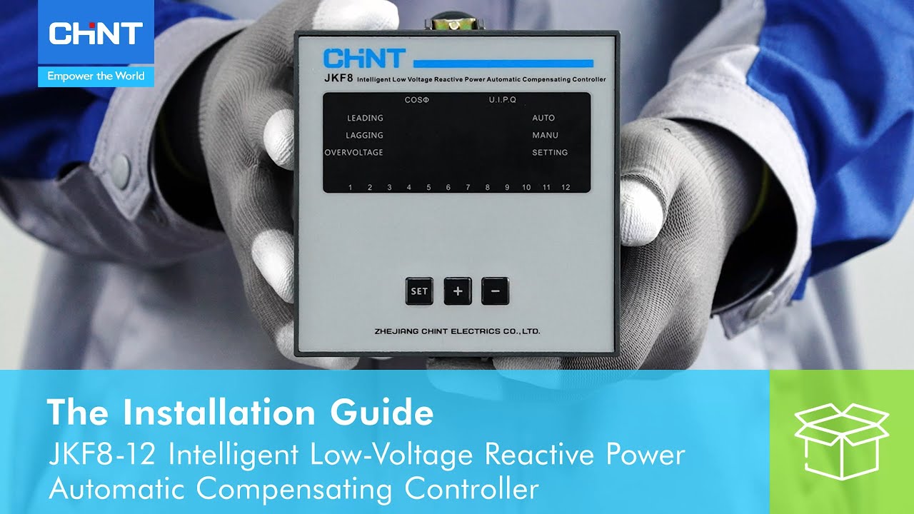 How to Install JKF8-12 Intelligent LV Reactive Power Auto Compensation Controller